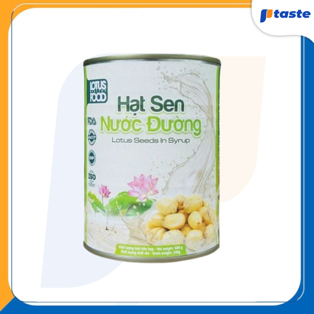HẠT SEN ĐƯỜNG PHÈN LOTUS 600g