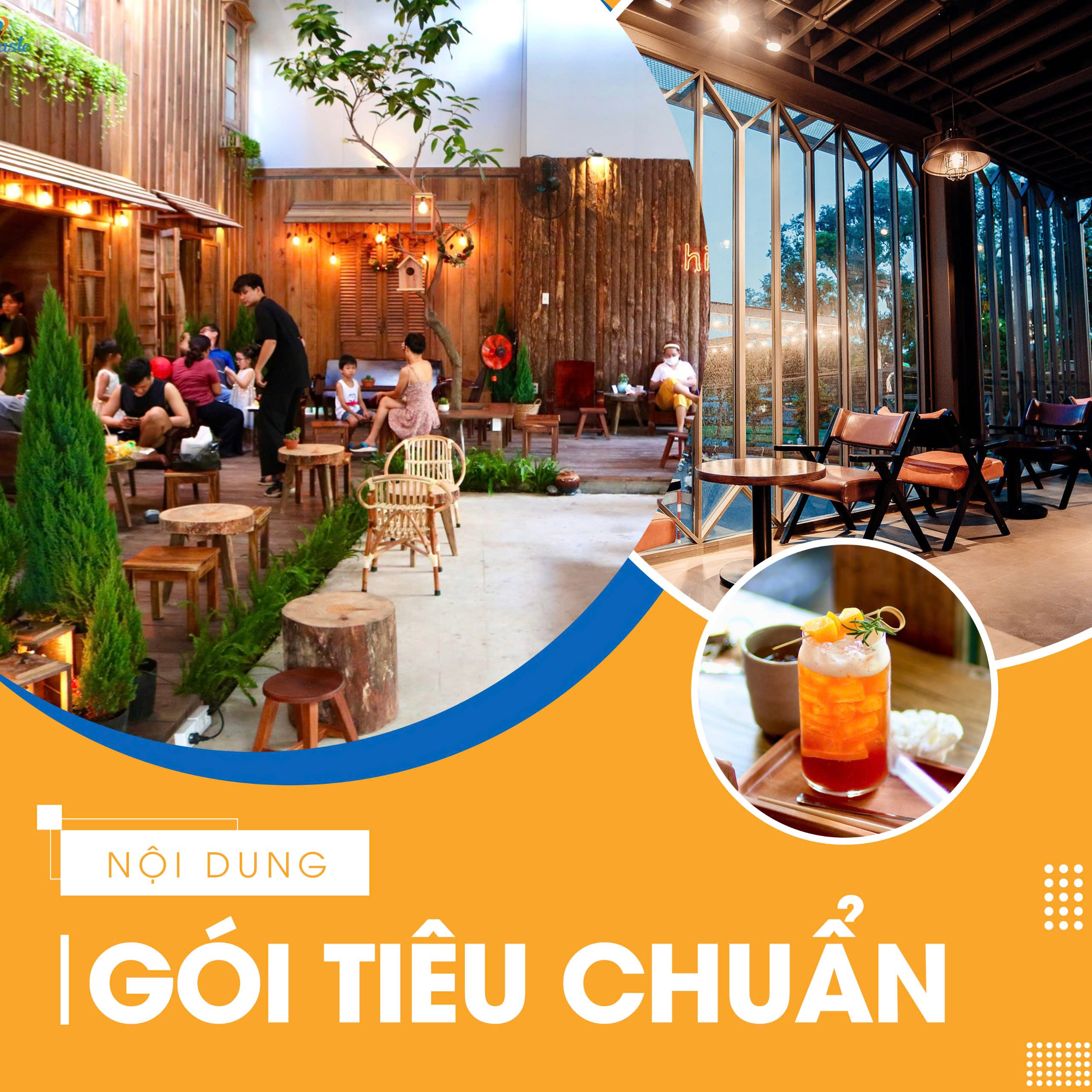 GÓI TIÊU CHUẨN - TƯ VẤN SETUP MENU  QUÁN CAFE TRÀ SỮA